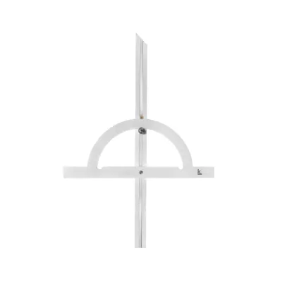 Угломер-транспортир мод. УТ 10-170° (300x600мм 1°) регулир.рейка (ГРСИ №83810-21) КЛБ с поверкой