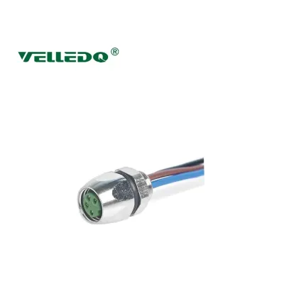 Монтажный разъем  FLQ-M8-F04(M8)-0.3 (розетка)