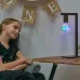 Светильник светодиодный Свечение 3D звёзды 220В Диаметр 8см ULI-Q308 1,5W/RGB/E27 ДИСКО ШАР 3D