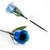 Светильник светодиодный садовый на солнечной батарее СОЛАР USL-C-454/PT305 BLUE TULIP