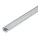 Профиль врезной алюминиевый UFE-K01 SILVER/FROZEN 200 POLYBAG с матовым рассеивателем, 200см. 2 заглушки в/к..