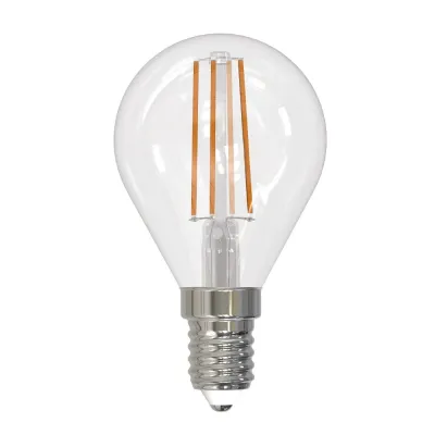 Лампа светодиодная Форма шар прозрачная Sky (4000К) LED-G45-9W/4000K/E14/CL PLS02WH