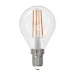 Лампа светодиодная Форма шар прозрачная Sky (4000К) LED-G45-9W/4000K/E14/CL PLS02WH
