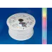 Лента светодиодная гибкая герметичная. NEON. Бобина 50 м. RGB. ULS-N22-5050-80LED/m-8mm-IP67-220V-10W/m-50M-RGB