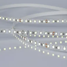 Лента светодиодная гибкая на самоклеящейся основе. ULS-2835-120LED/m-8mm-IP20-DC24V-9,6W/m-5M-6500K Катушка 5 м. в герметичной упаковке. Дневной белый свет (6500K)