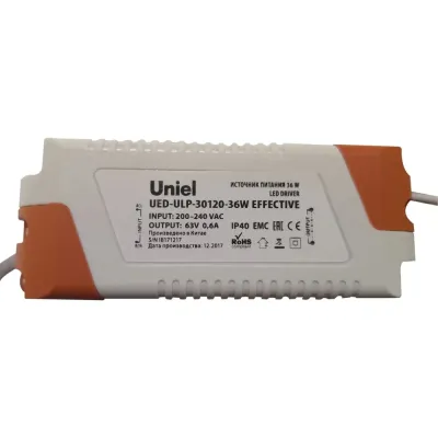 Блок питания UED-ULP-42W/Y EFFECTIVE для светодиодных панелей ULP-42W Effective UED-ULP-42W/Y EFFECTIVE