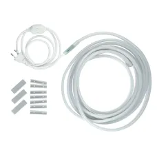 Комплект светодиодной ленты 5 м. IP67. ULS-N21 5м/6500K/1.5м IP67 RRP40C00 Дневной (6500K). Cетевой шнур 1,5 м
