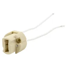 Патрон керамический ULH-G9-Ceramic-10cm Цоколь G9. белый