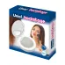Зеркало карманное с подсветкой (1Х+2Х) ULK-F70 2AAA WHITE На батарейках 2AАА (не в/к). Белый.