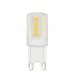Лампа светодиодная прозрачная Белый свет 4000K LED-JCD-4,5W/4000K/G9/CL/SLS