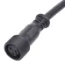 "Провод 25 см для подключения в линию прожекторов линейных 220V серии L52, L53. Разъем ""мама"" UCX-LL2/L52-10M 220V BLACK "