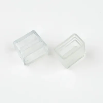 Зажим изолирующий UCW-N01 CLEAR 025 POLYBAG заглушка для светодиодных лент ULS-N01 NEON 12В, 6x12мм, прозрачный цвет, 1 уп - 25 шт