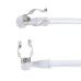 Подставка для светильника ULI-P на прищепке UFP-M02C-450 WHITE POLYBAG SET2 длина трубки 450мм, набор из 2шт. Белая. ТM ФитоЛето