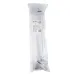Подставка для светильника ULI-P на прищепке UFP-M02C-450 WHITE POLYBAG SET2 длина трубки 450мм, набор из 2шт. Белая. ТM ФитоЛето