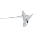 Подставка UFP-M04D-600 WHITE POLYBAG для светильника ULI-P, на прищепке, длина трубки 600мм. Белая. ФитоЛето