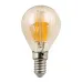 Лампа светодиодная Vintage 5 Вт Форма шар золотистая колба Картон ТМ LED-G45-5W/GOLDEN/E14 GLV21GO