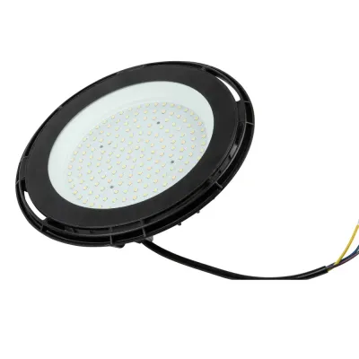 Светильник светодиодный промышленный. ULY-U36C-100W/4000K IP65 GREY Белый свет (4000K). Угол 110 градусов.