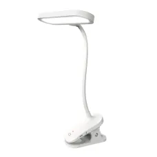 Светильник настольный светодиодный прищепка UЛм-D602 10W/3000-6000K/DIM WHITE Сенсорный выключатель Диммер белый