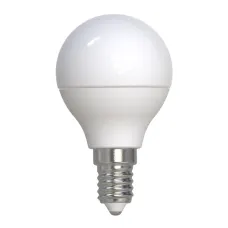 Лампа светодиодная 6 Вт Форма шар матовая Белый свет 4000K Картон LED-G45-6W/4000K/E14/FR/RA95 PLK01WH