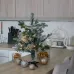 Фигура световая Дерево светодиодное елочка снежная на батарейках 3АА не в комплекте 54х60 см 30 светодиодов теплый белый свет WARM WHITE IP20 XMAS TREE SNO
