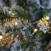 Фигура световая Дерево светодиодное елочка снежная на батарейках 3АА не в комплекте 54х60 см 30 светодиодов теплый белый свет WARM WHITE IP20 XMAS TREE SNO