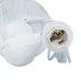 Светильник UML-B465 E14 WHITE настольный декоративный ''Кот'', под лампу Е14, 40W. Механический выключатель. белый