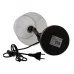 Светильник UML-B465 E14 SILVER настольный декоративный Кот, под лампу Е14, 40W. Механический выключатель. Серебристый