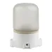 Светильник UWL-K01R 60W/E27 IP65 WHITE влагозащищенный под лампу Е27, для бань и саун, до +125°С. Цвет корпуса белый. ТМ Uniel