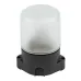 Светильник UWL-K01R 60W/E27 IP65 BLACK влагозащищенный под лампу Е27, для бань и саун, до +125°С. Цвет корпуса черный. ТМ Uniel