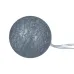 Гирлянда садовая USL-S-230/PM1800 COTTON BALLS-1 на солнечной батарее ''Клубки'' 10 светодиодов Теплый белый свет 1*АА Ni-Mh аккумулятор в/к. IP44 TM