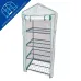Тент из армированного полиэтилена UGT-R20 H160 WHITE  135г/м2 для парника 70x50x160см. Цвет сетки белый. TM ФитоЛето