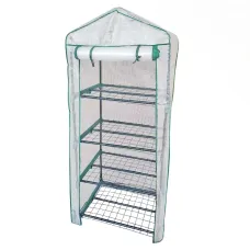 Тент из армированного полиэтилена UGT-R20 H160 WHITE  135г/м2 для парника 70x50x160см. Цвет сетки белый. TM ФитоЛето