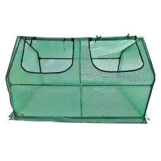 Парник уличный UGH-S30 L120 GREEN/GREEN  120x60x60см. Металлическая труба в ПВХ, цвет зеленый. Тент из армированного полиэтилена 135г/м2, цвет сетки зеленый. T