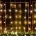 Гирлянда Занавес светодиодный 3х3 м 192 светодиода теплый белый свет прозрачный провод ULD-C3030-192/DTA WARM WHITE IP20