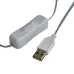 Светильник декоративный Мишка с сердцем с USB проводом 200 светодиодов Белый свет Цвет корпуса радужный TM ULD-R508 USB BEAR WITH HEART