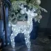 Фигура светодиодная каркасная Олень-2 36х60 см 80 светодиодов Белый свет прозрачный провод ULD-M3660-080/STA WHITE IP44 DEER-2