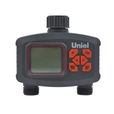 Таймер для автоматического полива UST-W44 IP65 BLACK  2 канала. Корпус черный. ТМ Uniel
