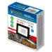 Прожектор светодиодный 20 Вт красный свет черный корпус Volpe ULF-Q519 20W/RED IP65 220-240V BLACK