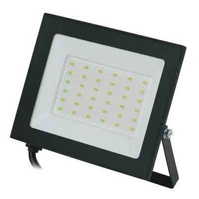 Прожектор светодиодный 50 Вт Зеленый свет Корпус черный TM Volpe ULF-Q519 50W/GREEN IP65 220-240V BLACK