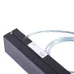 Светильник ULO-K19A 28W/4000K/Z30-120 IP40 BLACK линейный светодиодный подвесной. Зигзагообразный, профиль 50х70мм. Белый свет (4000K). 3000Лм. Алюминий. Цвет черн