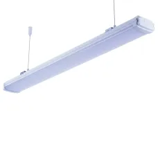 Светильник ULO-K21A 20W/5000K/L62/K IP65 WHITE линейный светодиодный подвесной. Белый свет (5000K). 2200Лм. 625х84х44мм. Корпус белый