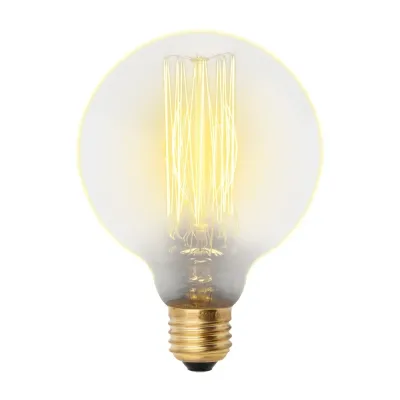 Лампа накаливания декоративная ДШ 60 вт 300 Лм E27 Vintage IL-V-G95-60/GOLDEN/E27 VW01