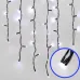 Бахрома с эффектом мерцания 3 м белый свет черный провод ULD-B3010-200/TBK WHITE IP67