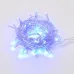 Гирлянда светодиодная с контроллером, 5 м 50 светодиодов ULD-S0500-050/DTA BLUE IP20 Синий свет прозрачный провод