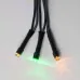 Гирлянда светодиодная, 20 м 200 светодиодов ULD-S2000-200/DGA MULTI IP20 разноцветный свет зеленый провод