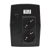 Источник бесперебойного питания line-interactive, 850Ва/510Вт,  1Ф/1Ф, 2xSchuko, LED, AVR, SEC, 1x8Aч