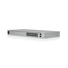 Коммутатор управляемый L2 16 портов RJ45/SFP 10 100 1000 Мб/с PoE 42Вт