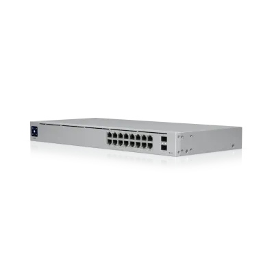 Коммутатор управляемый L2 16 портов RJ45/SFP 10 100 1000 Мб/с PoE 42Вт