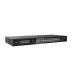 Коммутатор неуправляемый 24x100Мбит/с (RJ45 с PoE+), 2x1Гбит/с (Combo) 250Вт
