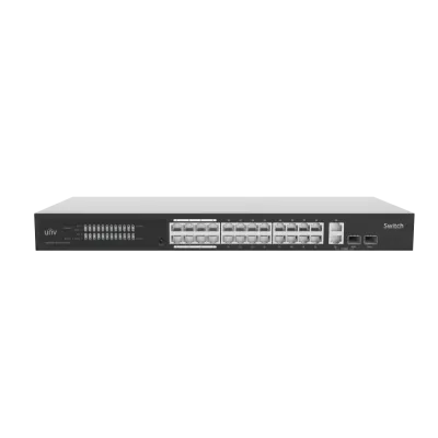 Коммутатор управляемый L2 c обл.упр. 24x1Гбит/с (RJ45), 1x1Гбит/c (RJ45) + 1x1Гбит/с (SFP) + 1x1Гбит/с (Combo)